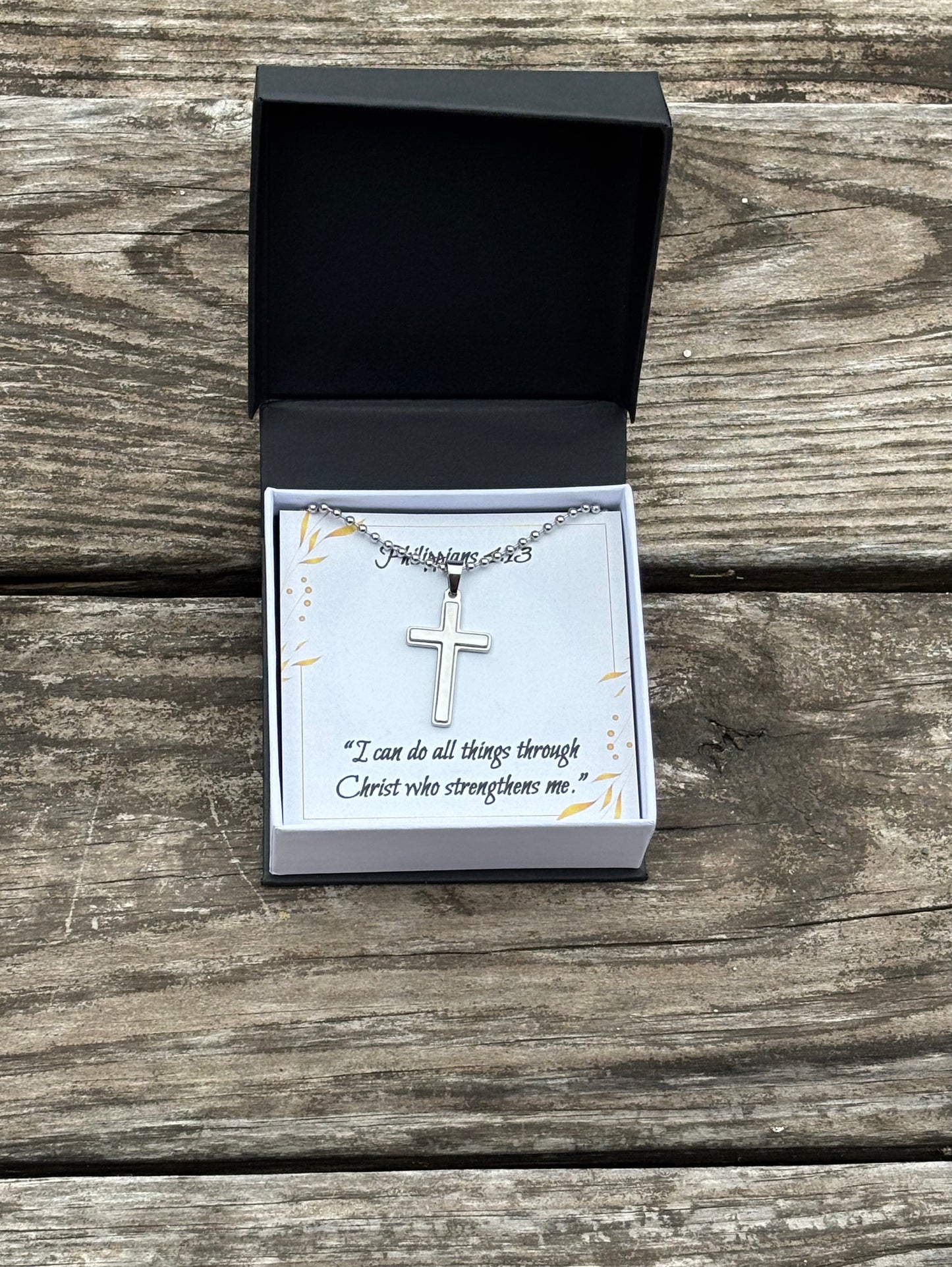 Men's Cross of Faith Necklace