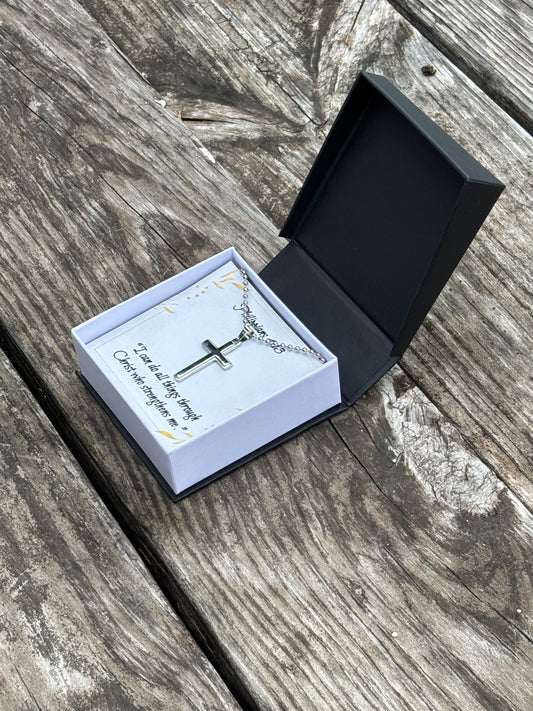 Men's Cross of Faith Necklace