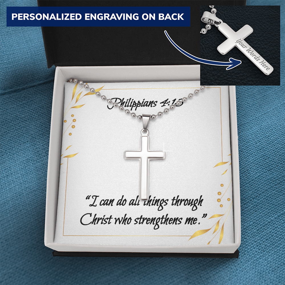 Men's Cross of Faith Necklace