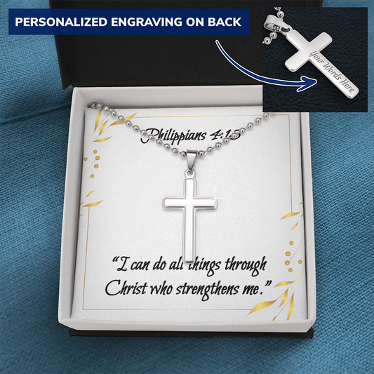 Men's Cross of Faith Necklace