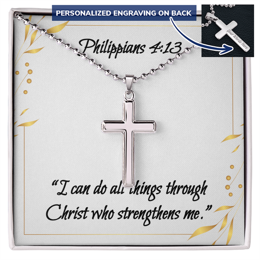 Men's Cross of Faith Necklace
