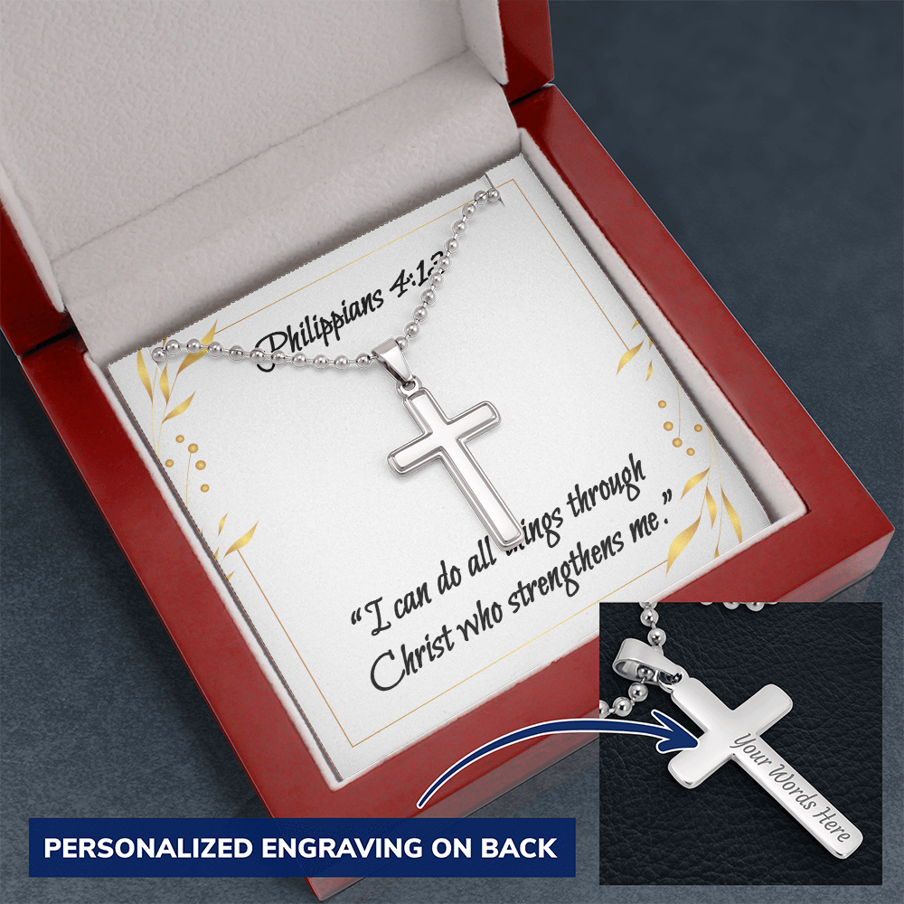 Men's Cross of Faith Necklace