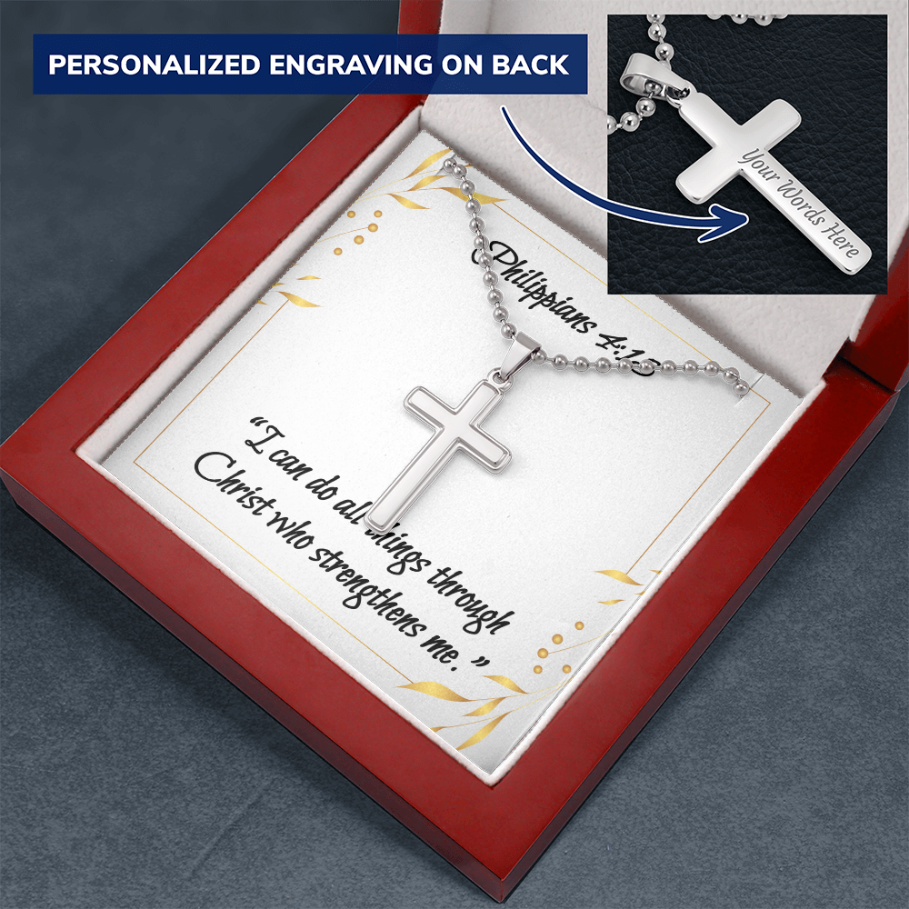 Men's Cross of Faith Necklace